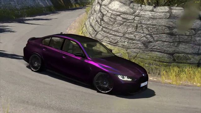 Assetto Corsa BMW G80 M3 at Takigahara смотреть онлайн
