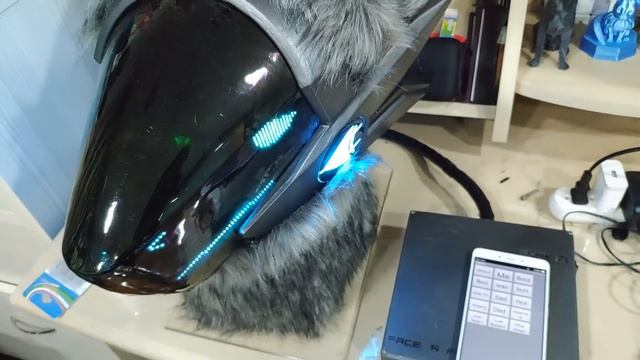 The Most Over Engineered Fursuit To Date ! (protogen Fursuit Feature Showcase)