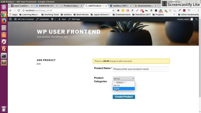 3. How to Add Ajax Method Category Field - WP User Frontend User Manual смотреть онлайн