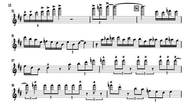 “Junior" - Bob Berg - 🎷 Tenor Sax Transcription 🎷 смотреть онлайн