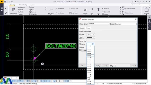 How to create drawings from model and changing drawing view settings in Tekla Structures 2017 смотреть онлайн
