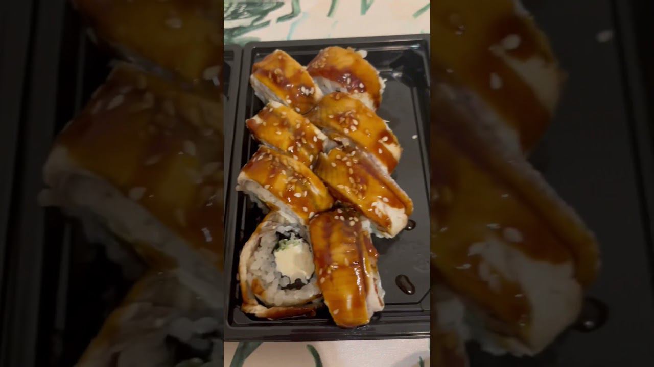 Обзор доставки японская кухня / Space sushi смотреть онлайн