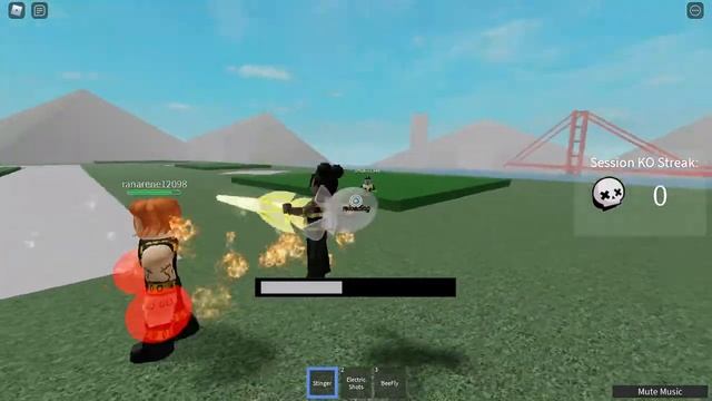Fighting with Bumblebee | Teen TItans Battlegrounds: Roblox смотреть онлайн