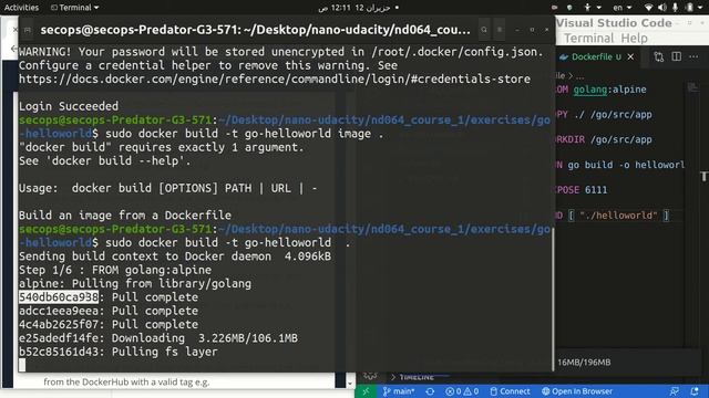 Lesson 3 - Exercise-1 : Docker for Application Packaging смотреть онлайн