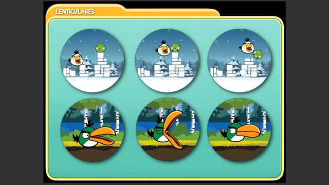 Los PDF de los Tazos de Angry Birds смотреть онлайн