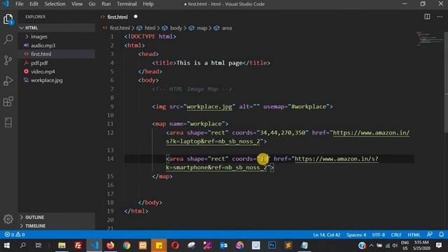 HTML Tutorial in Hindi [Part 32] - How to Add Multiple Links to One Image with Image Maps in HTML смотреть онлайн