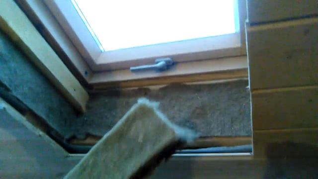 Отделка мансардного окна в деревянном доме смотреть онлайн