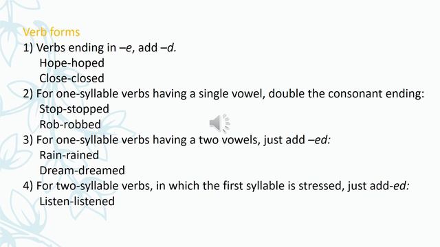 simple past tense смотреть онлайн