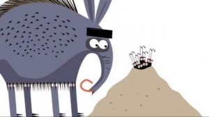 Клип фото Муравей И муравьед