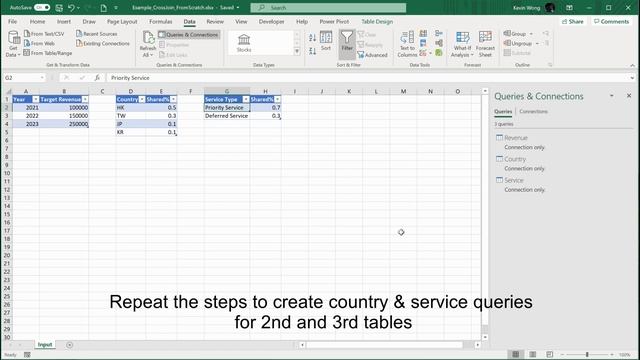 Cross Join Tables by using Excel Power Query смотреть онлайн