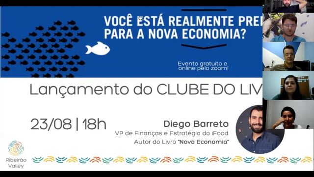 Ribeirão Valley - Clube do Livro - "Nova Economia" Diego Barreto смотреть онлайн