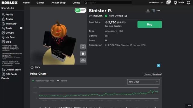 RIP Roblox Sinister Pumpkin 2009 - 2019? ? смотреть онлайн