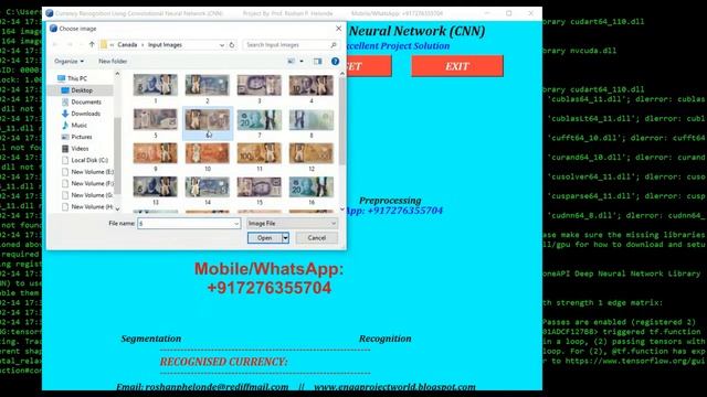 Canadian Currency Recognition Using CNN Convolutional Neural Network | Python Project Source Code смотреть онлайн