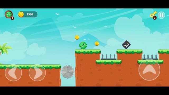 Jump Ball - Red Ball Gameplay +Boss Fight - Part 2 (IOS, Android) смотреть онлайн