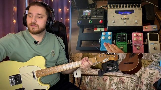 РОЗЫГРЫШ ГИТАРНОЙ ПЕДАЛИ!! H&K Tubeman | Caline Pure Sky | Nux Drive Core смотреть онлайн