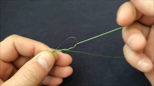 УЗЕЛ МАРКОВКА каждый рыболов должен знать КАК соединить леску и шнур.Узел морковка для плетенки.