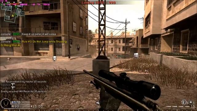 CoD 4 Multiplayer Gameplay on Mobility Radeon HD 3400 [Low End] смотреть онлайн