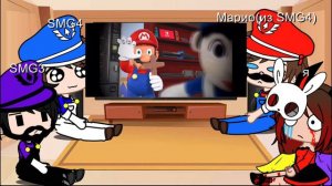 Привет всем и это реакция на видио SMG4,+мой герой на реакции