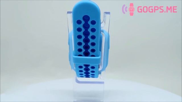 Детские часы с GPS GOGPS K21 blue смотреть онлайн