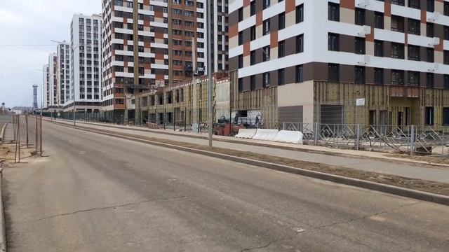 Одинцовский городской округ 3769 Новоивановское, улица Эйнштейна, ЖК Иннновация весна день смотреть онлайн