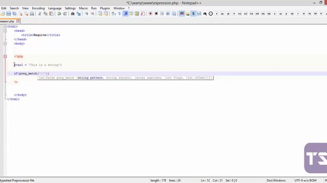 Expressions in PHP - Lecture 46 (PHP Tutorial) смотреть онлайн