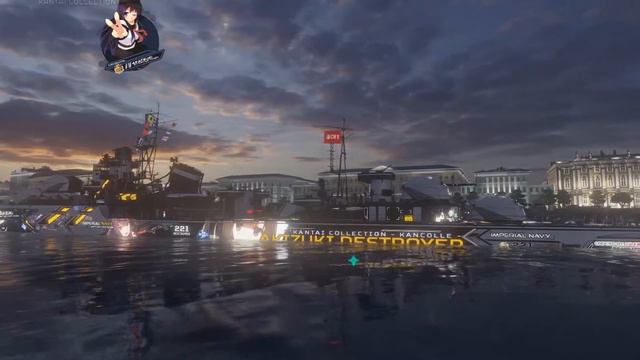World of Warships - Akizuki Japanese Destroyer Tier VIII - Anime Skin Showcase - Xandier59 смотреть онлайн
