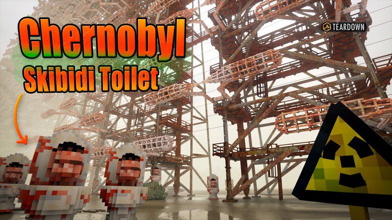 Skubidu Toilet Blew Up The CHERNOBYL NUCLEAR  Power Plant In Teardown