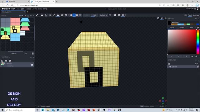 Blockbench - Paint and Texture Tutorial- Beginner смотреть онлайн