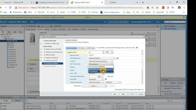 VMware Tutorial for Beginners Session 5 Create a Virtual Machine смотреть онлайн