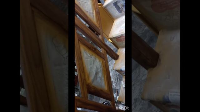 wood graining തേക് ഗ്രൈൻസ് വര wood design painting, theak wood texture painting, wood polishing смотреть онлайн