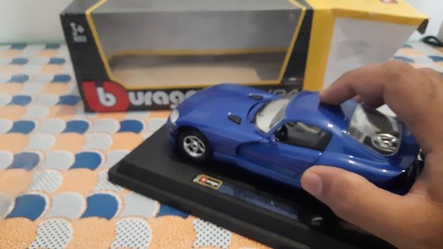 Dodge Viper GTS Coupe 1/24 scale | https://www.hobbyetrade.com | Unboxing review | Motoflix garage смотреть онлайн