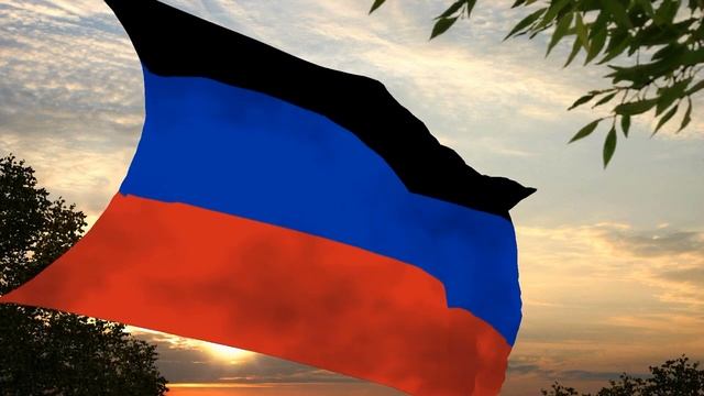 Флаг и гимн Донецкой Народной Республики Flag and anthem of Donetsk People's Republic смотреть онлайн