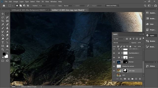 Photoshop Manipulation tutorial | Fantasy Forest Editing 2021 смотреть онлайн