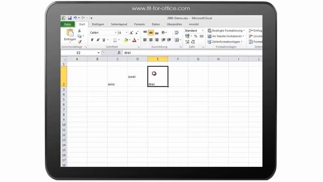 Excel 2010: Zellinhalte vertikal ausrichten смотреть онлайн