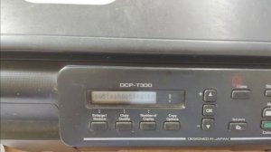Brother DCP T300 Printer Ink Box Full II how to fix machine error 46 Brother DCP- T300 T310 T500