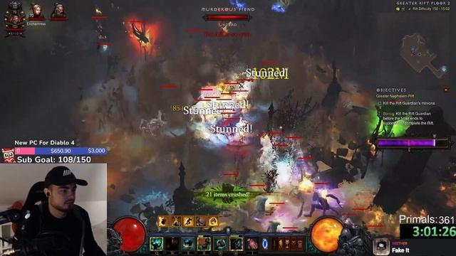 Rank 1 Barbarian Immortal King - GR 150 Season 27 смотреть онлайн