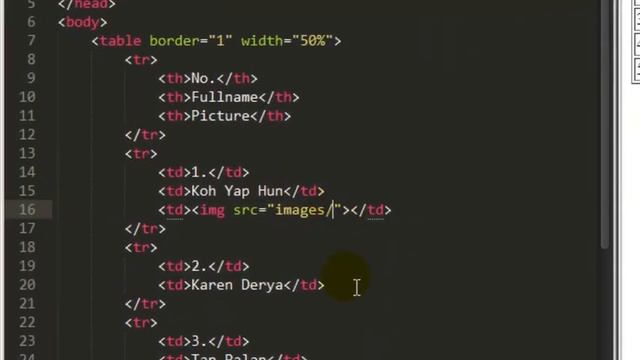 7. Image inside the Table Cell in html using Sublime Text смотреть онлайн