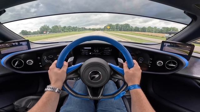 250 MPH Mclaren Speedtail POV Drive Review