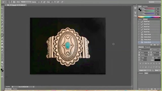 Know Your Photoshop! How to correct color with the history brush tool смотреть онлайн