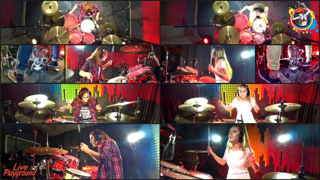 Linkin Park - What I've Done - DRUM COVER by Ирина Щербина и Аня Удалова смотреть онлайн