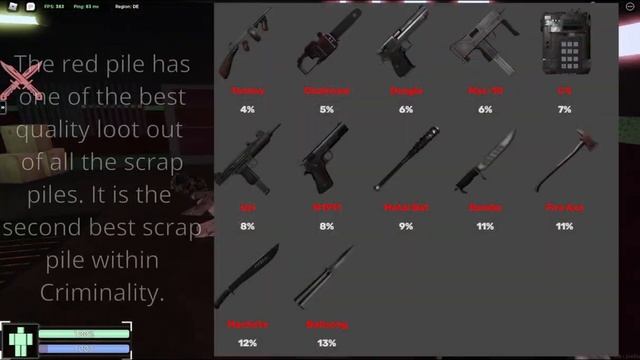 Scrap Piles - Roblox Criminality смотреть онлайн