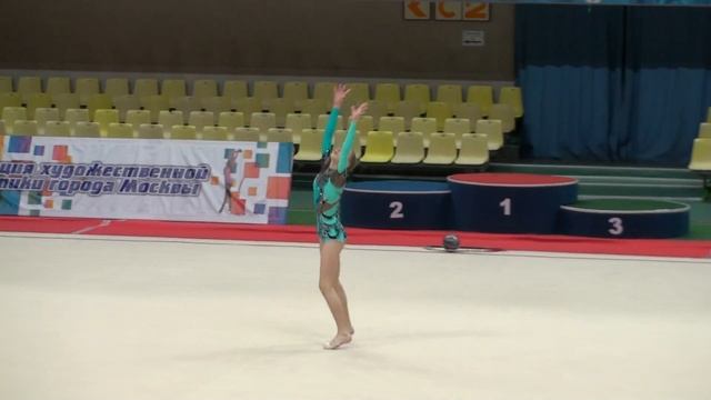 Водолажская Екатерина, мяч. Командное Первенство Москвы. 28.03.13 смотреть онлайн