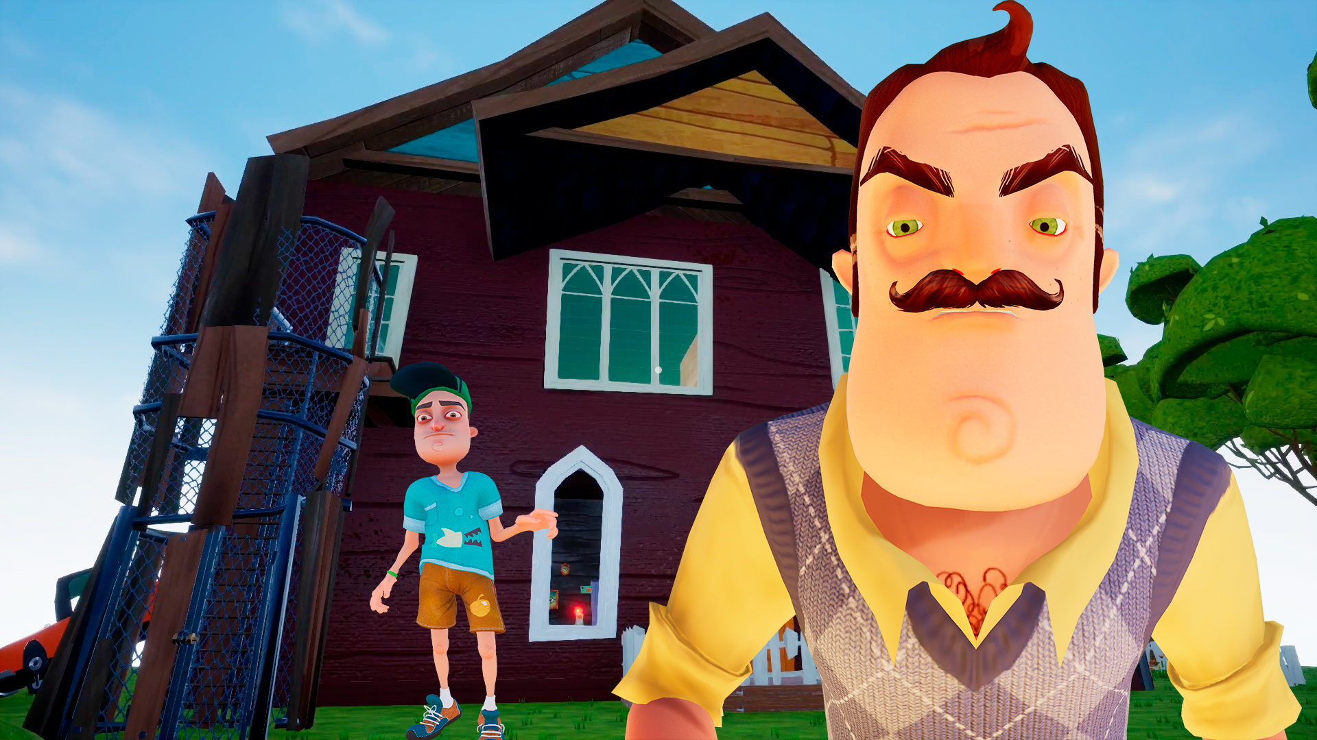 ШОУ ПРИВЕТ СОСЕД!НОВЫЙ ШЕДЕВР!ИГРА HELLO NEIGHBOR MOD KIT ПРОХОЖДЕНИЕ МОДА NEIGHBOR GARDEN!ПРИКОЛЫ! смотреть онлайн