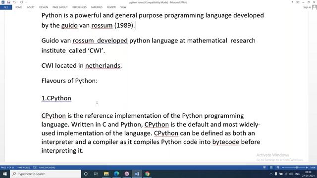 PYTHON + DJANGO tutorials || Demo - 1 || by Mr. Wilson On 27-04-2021 @8AM IST смотреть онлайн