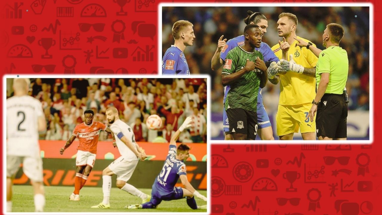 Голевую феерию устроили Спартак – Пари Нижний Новгород и Динамо Москва - Краснодар смотреть онлайн