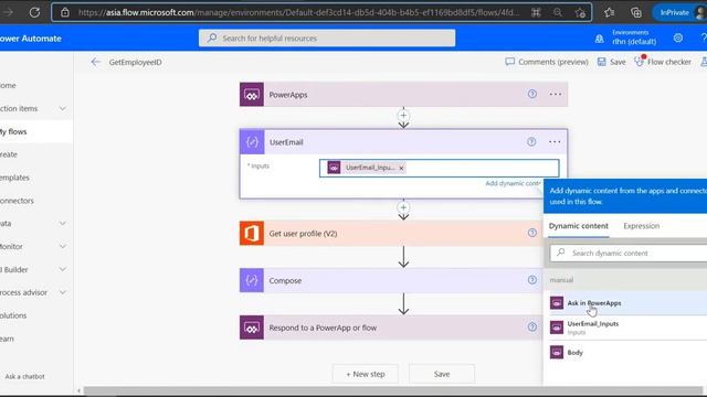 Get employee ID from Azure AD into PowerApps | Power Automate | Office 365 Users | Power Platform смотреть онлайн