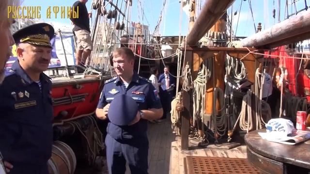 Репортаж "Русских Афин" о старте экспедиции 9 октября 2021 года Часть 4 Экскурсия по кораблю смотреть онлайн