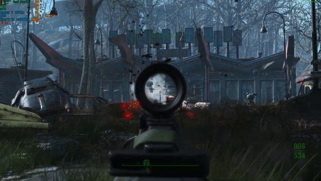 Fallout 4 - Ultra Modded gameplay / ENB RESHADE 4K + 100Mods / COD Weapons and ambient смотреть онлайн