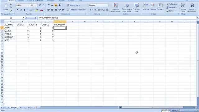 COMO SACAR PROMEDIOS EN EXCEL 2007. смотреть онлайн