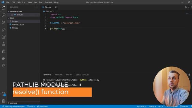 Python Primers #3 - os vs pathlib modules for path/filesystem operations смотреть онлайн